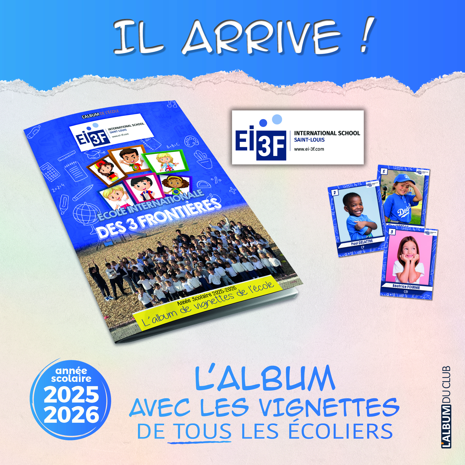 Album de l&rsquo;école Ei3F 2025/2026